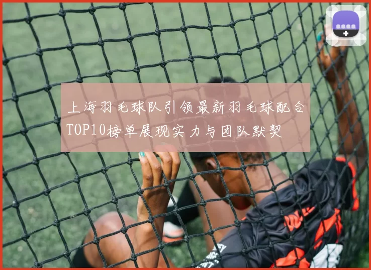 上海羽毛球队引领最新羽毛球配合TOP10榜单展现实力与团队默契